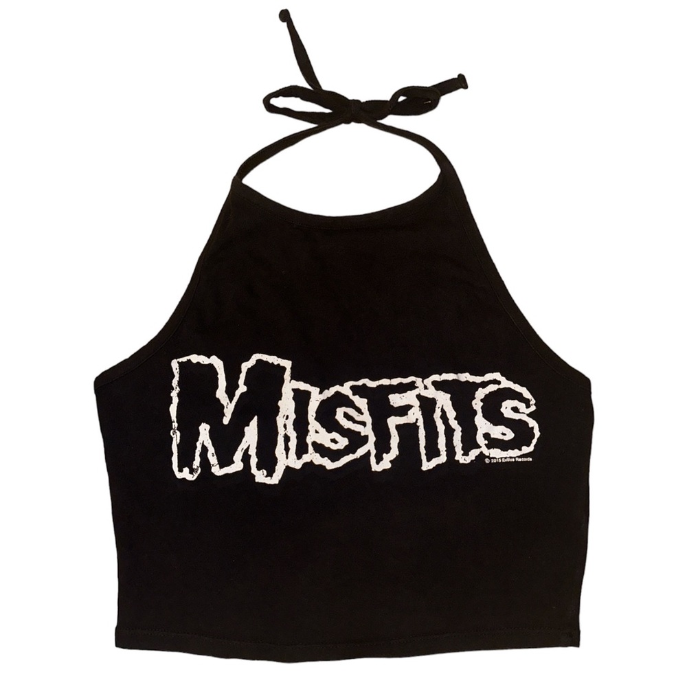 Misfits Halter Crop Top